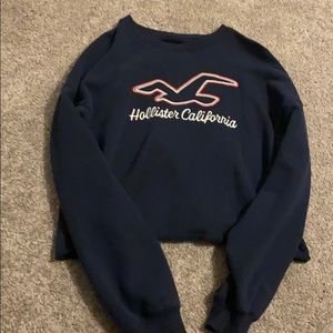 hollister California cropped sweatshirt